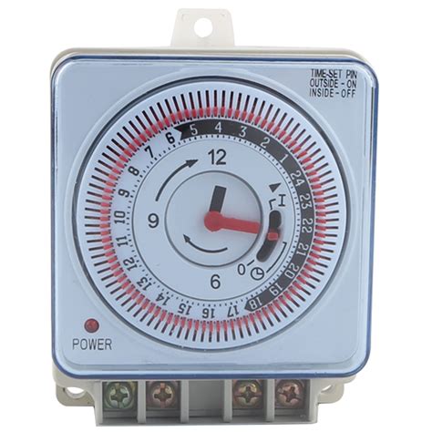 electric timer switch box|electrical timers for 110 volt.